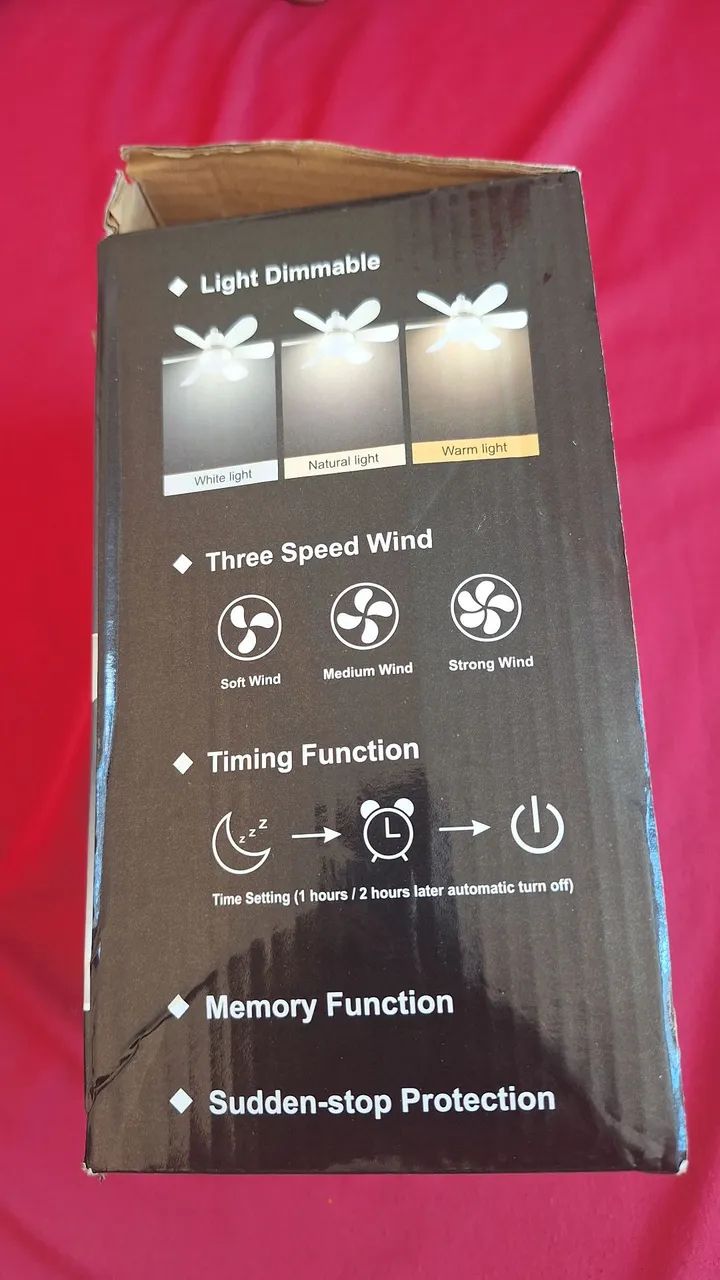 Mini ventilador de teto  - Foto 5