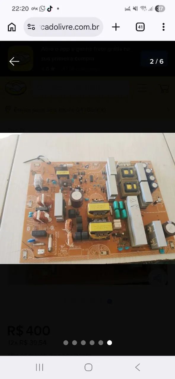 Placa fonte SH2000