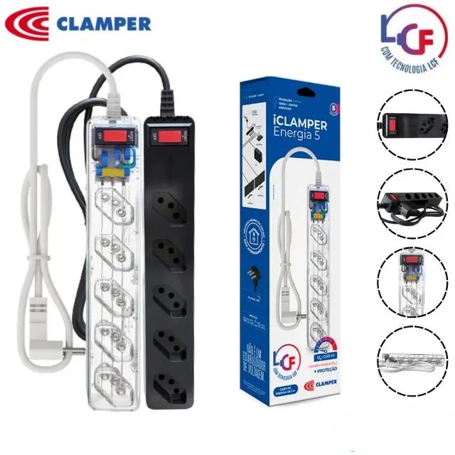 Filtro de linha iclamper energia 5