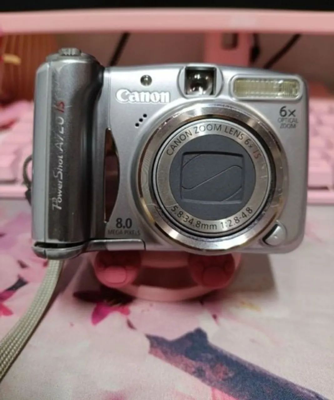 câmera digital canon powershot a720is(atenção leia a descrição)