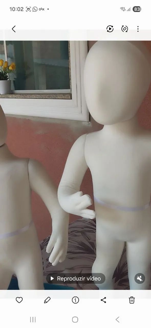 Manequim infantil tecido - Foto 4
