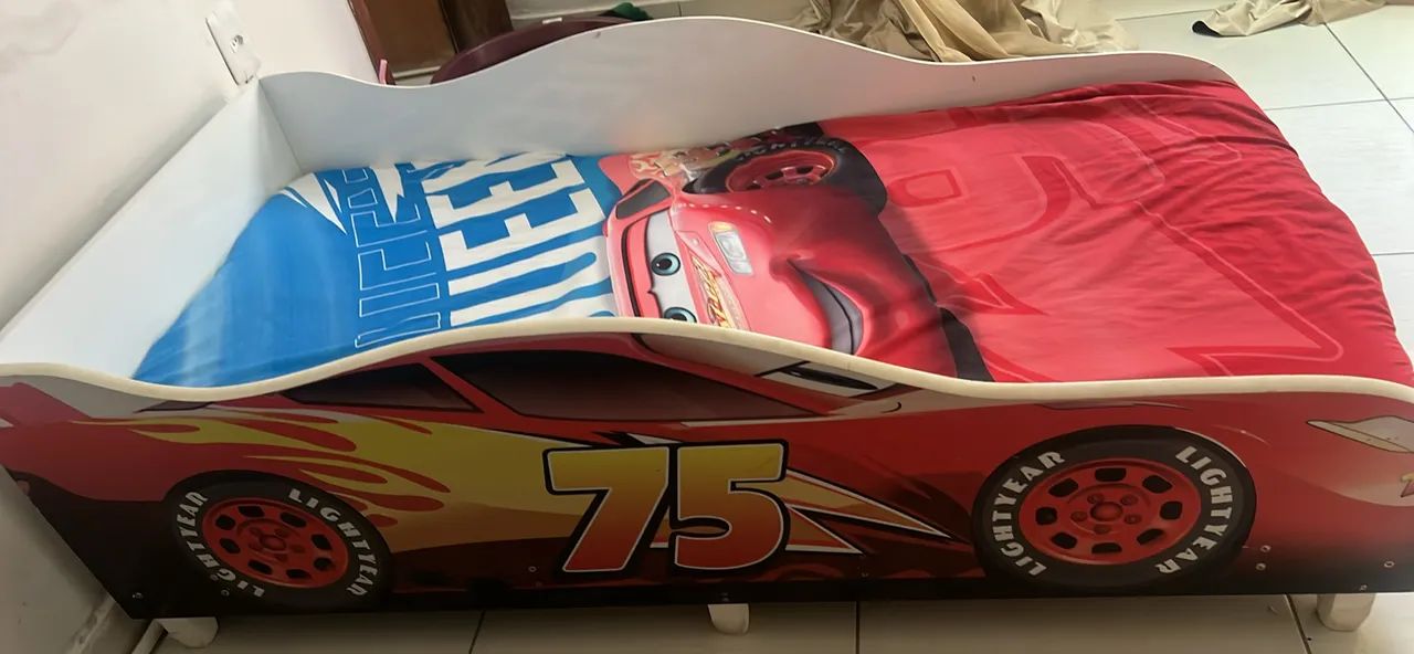 Cama de carro e colchão  - Foto 3