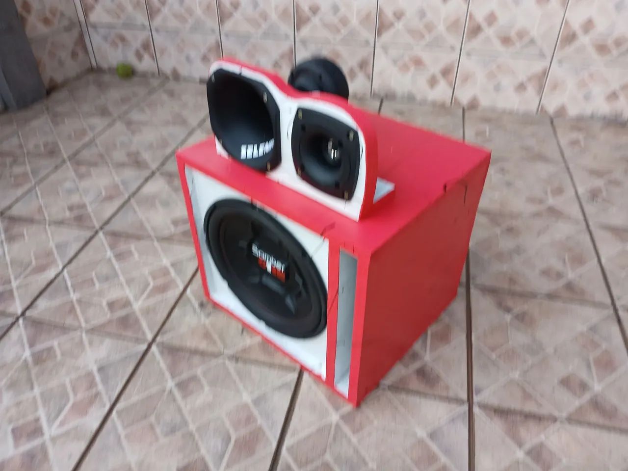 CAIXA DE SOM TRIO 12 POL ( SEM MÓDULO)  - Foto 2