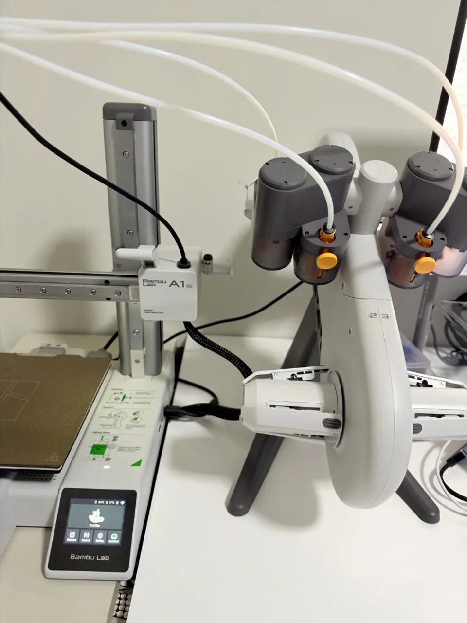 Impressora 3D Bambu Lab A1 Mini Combo com AMS Lite - Foto 4