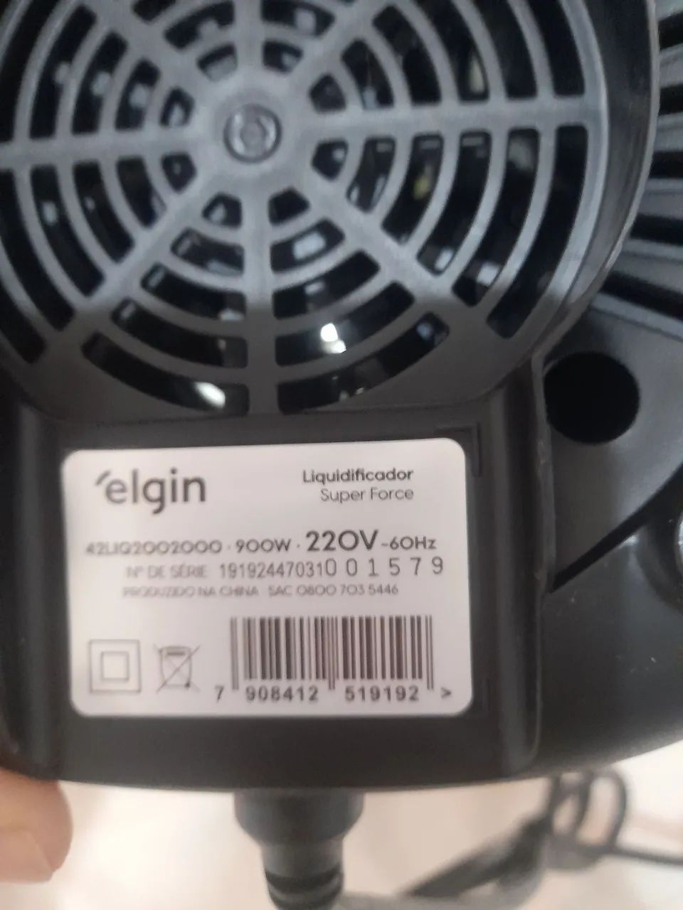 Liquidificador Elgin 1,5L super force 900W 220V - Foto 2