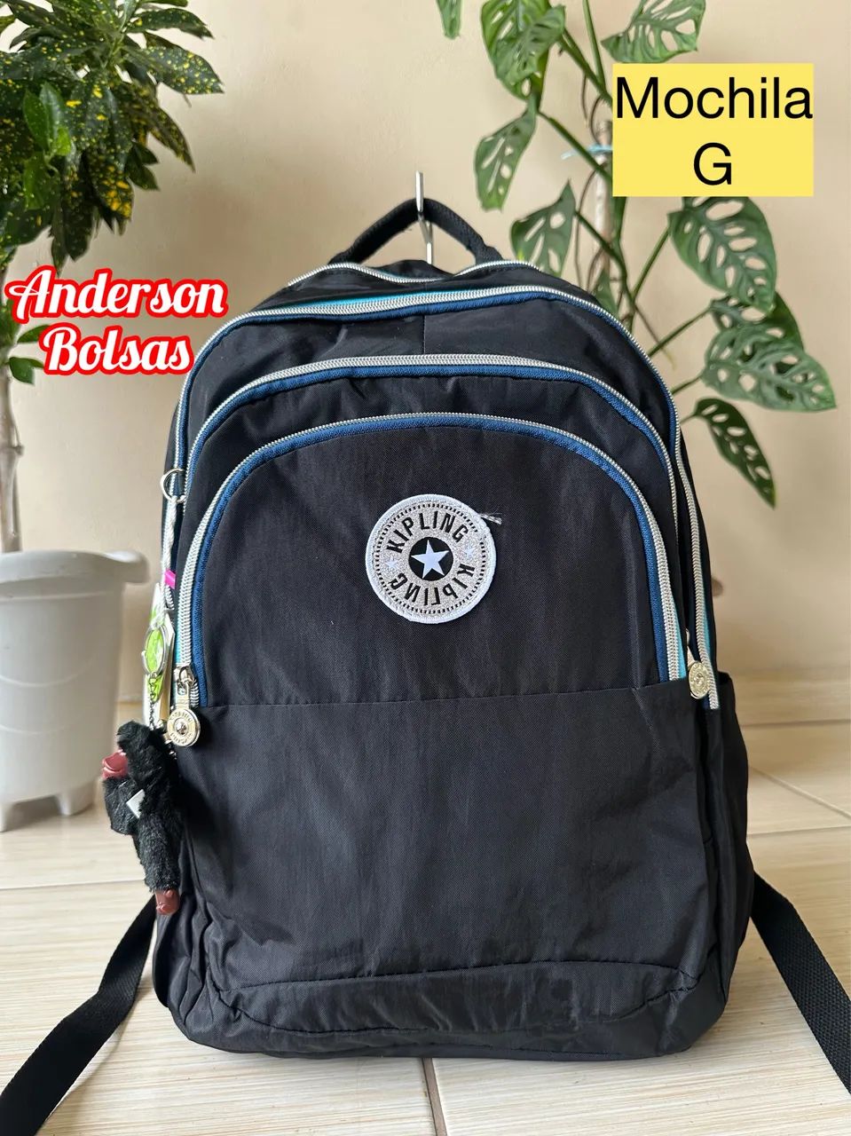 Mochilas kipling novas R$:100 com entrega wattszap: * - Foto 3