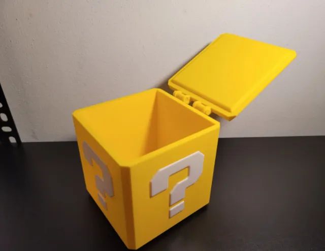 Caixa de Armazenamento Mario Impressão 3D 13cm de Tamanho - Foto 3
