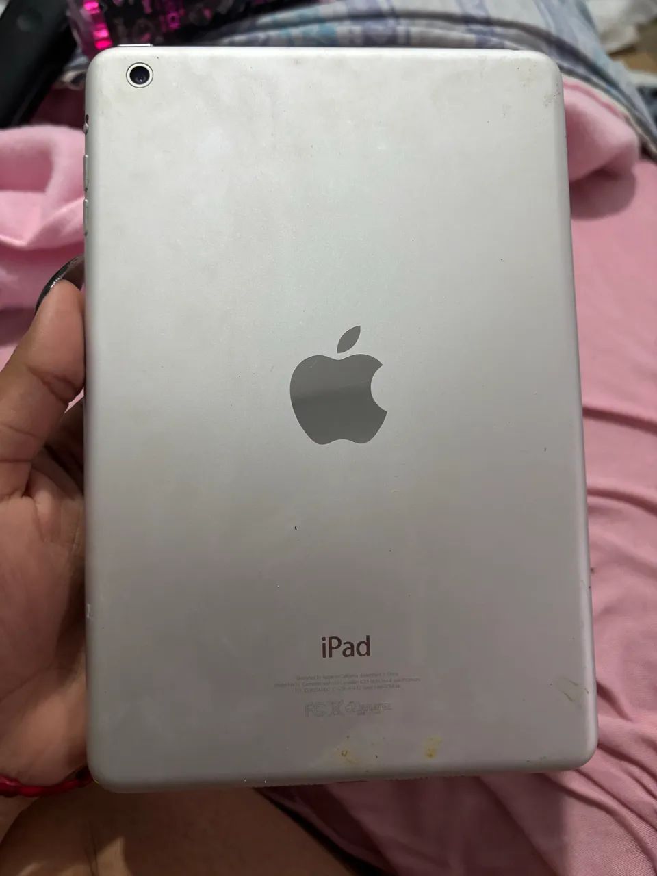 iPad para retirada de peça 