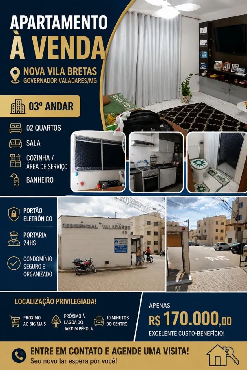 AP Nova Vila Bretas. Vendo ou Troco por casa!