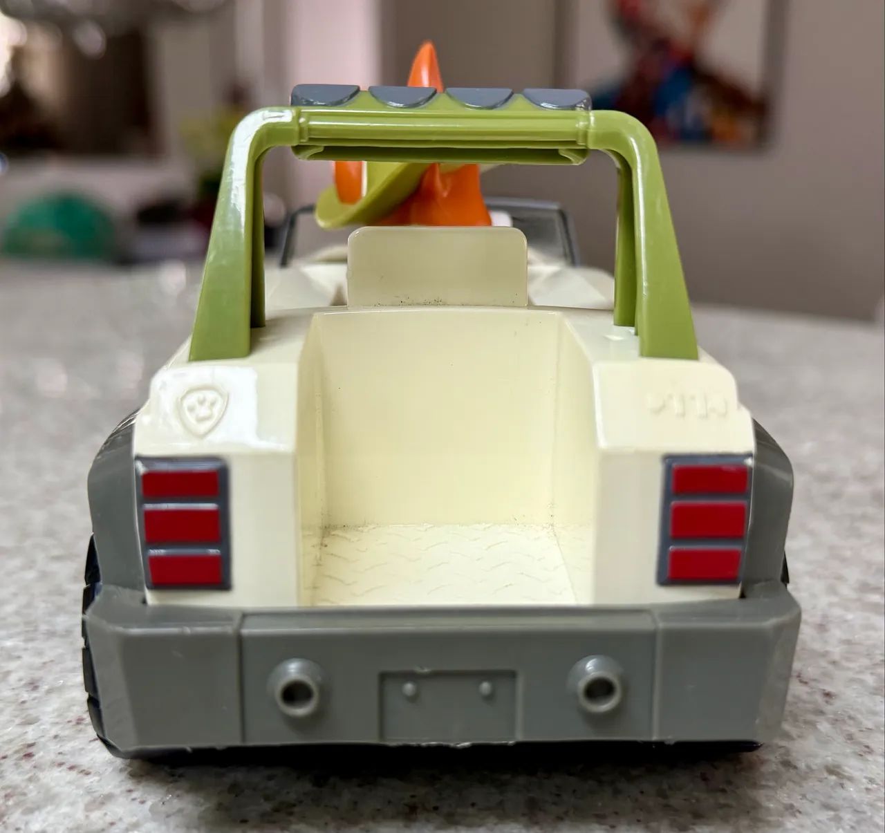 Carrinho Patrulha Canina com Boneco Tracker Original - Ótimo Estado - Foto 4