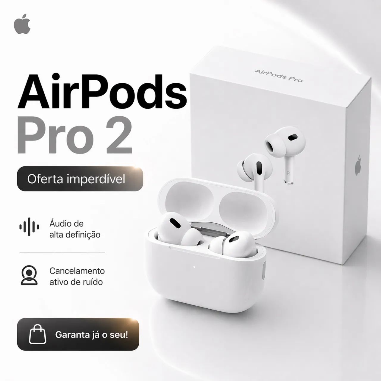 AirPods Pro 2 - Equipamentos e Acessórios de Som - Petrópolis