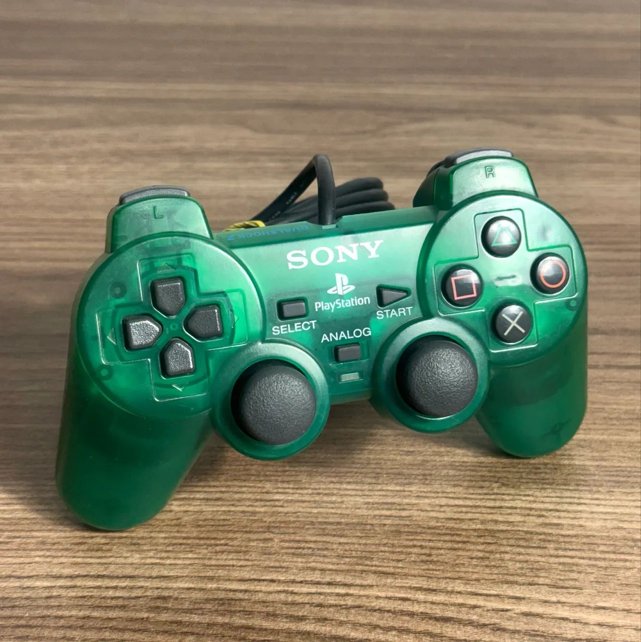Controle PlayStation 2 Emerald green
