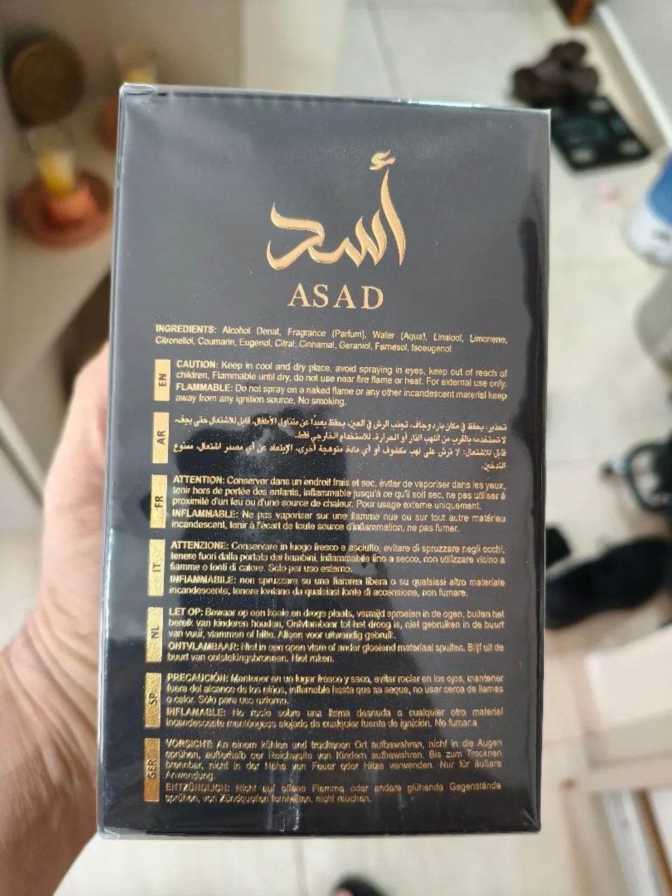 Perfume Asad Lattafa 100ml Eau de Parfum Lacrado Original  - Foto 5