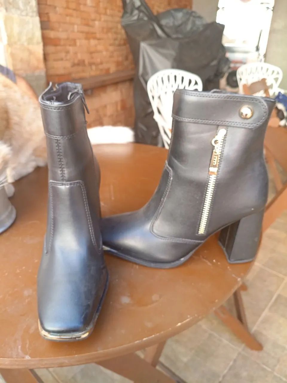 bota preta Vizzano 36 - Foto 2