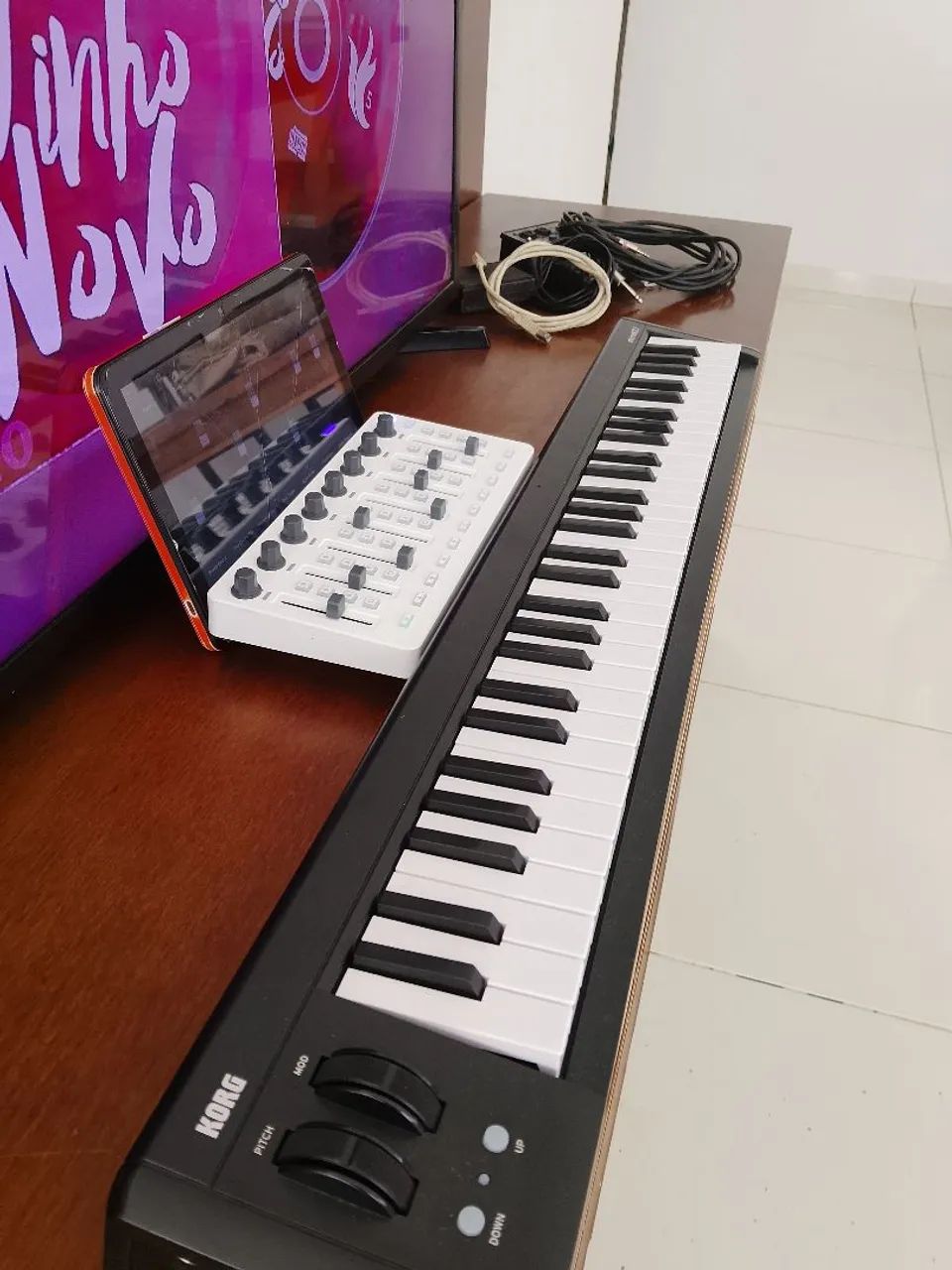 controlador Korg micro Key 61 - Instrumentos musicais - Rasa