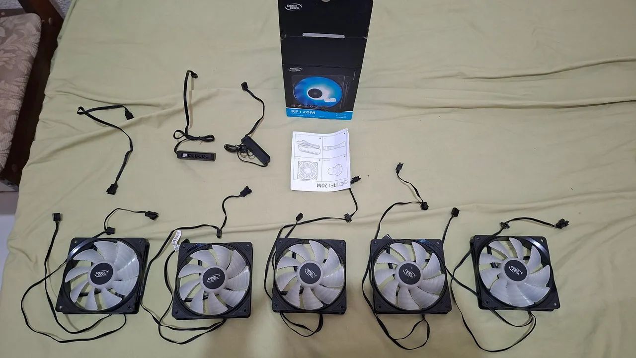 Kit 5 Ventoinhas Deepcool RF120M - Foto 5
