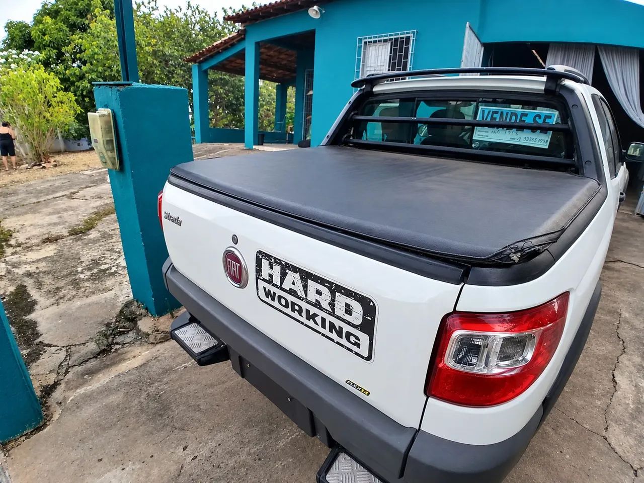Fiat Strada Working Hard 1.4 Fire Flex 8V CD 2018 - Foto 2