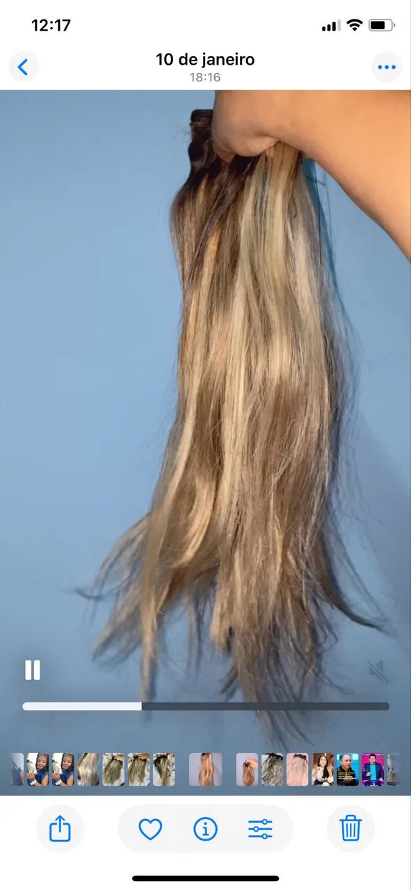 Mega hair