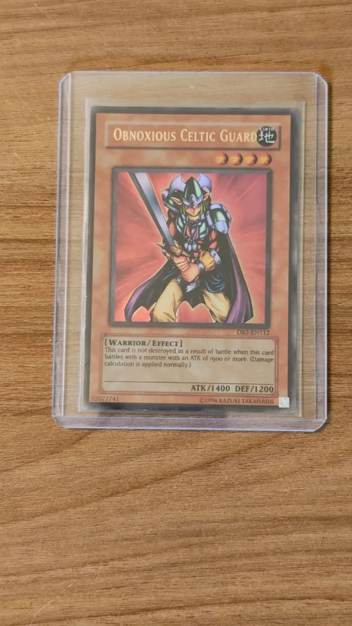 Card Yu-Gi-Oh Obnoxious Celtic Guard (NM)