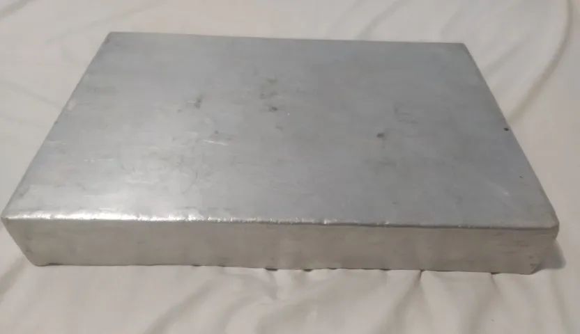 Assadeira Retangular de Alumínio e Cuba Inox - Foto 2