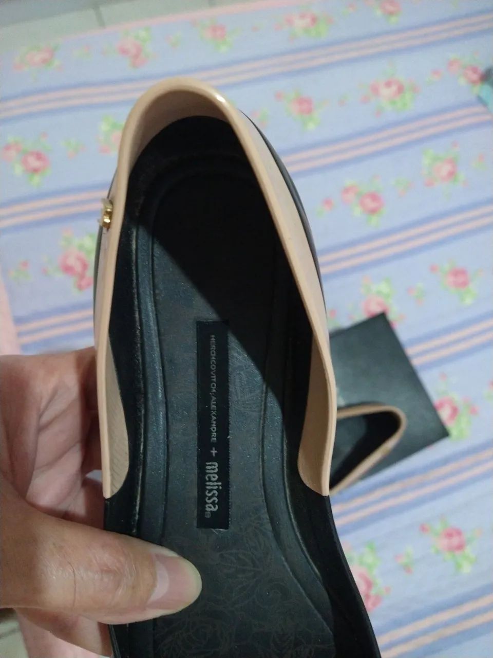 Sapatilha Melissa Flower Queen N° 37 Original Usado  - Foto 3