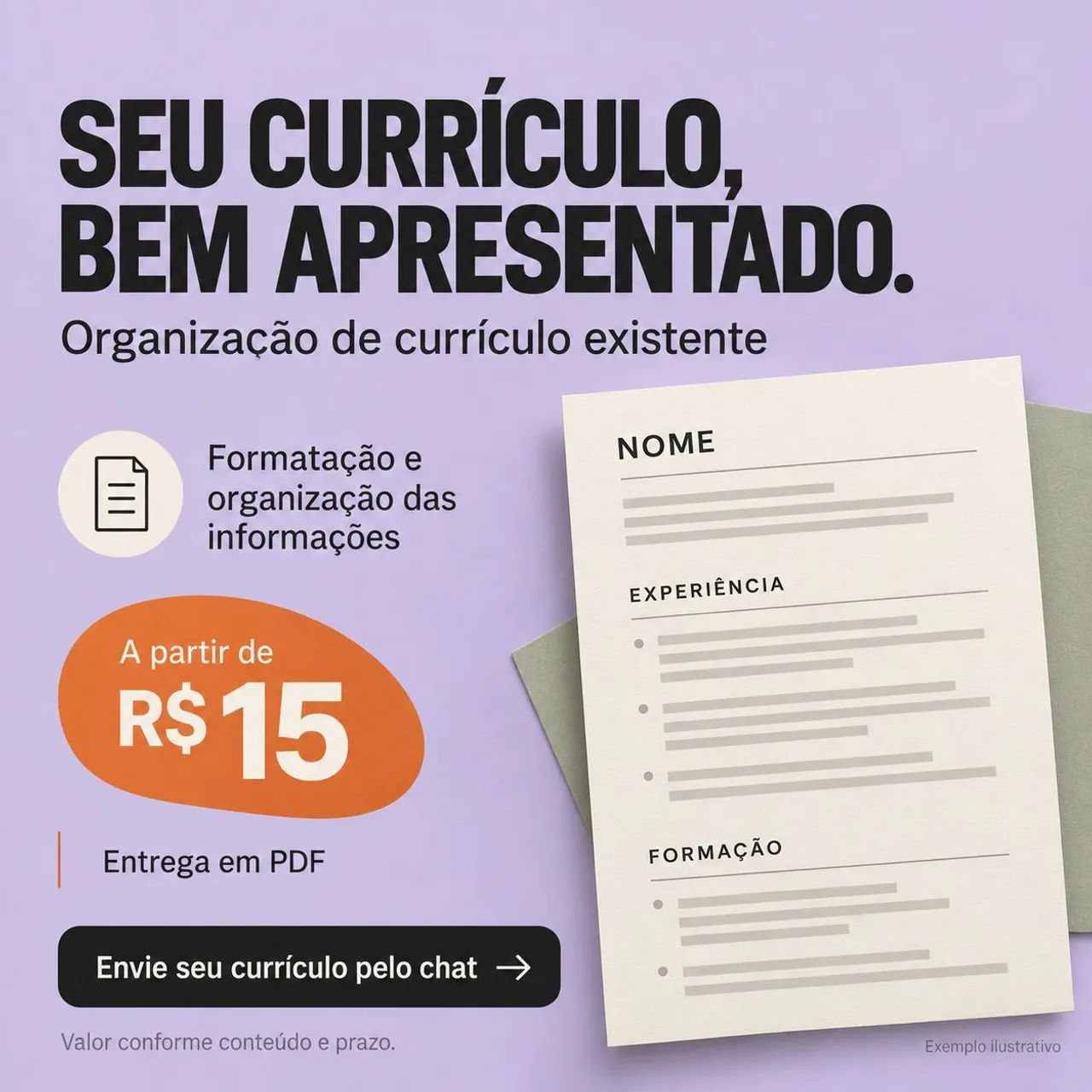 Formatação de documentos em Word e PDF | Digitação e currículos - Foto 4