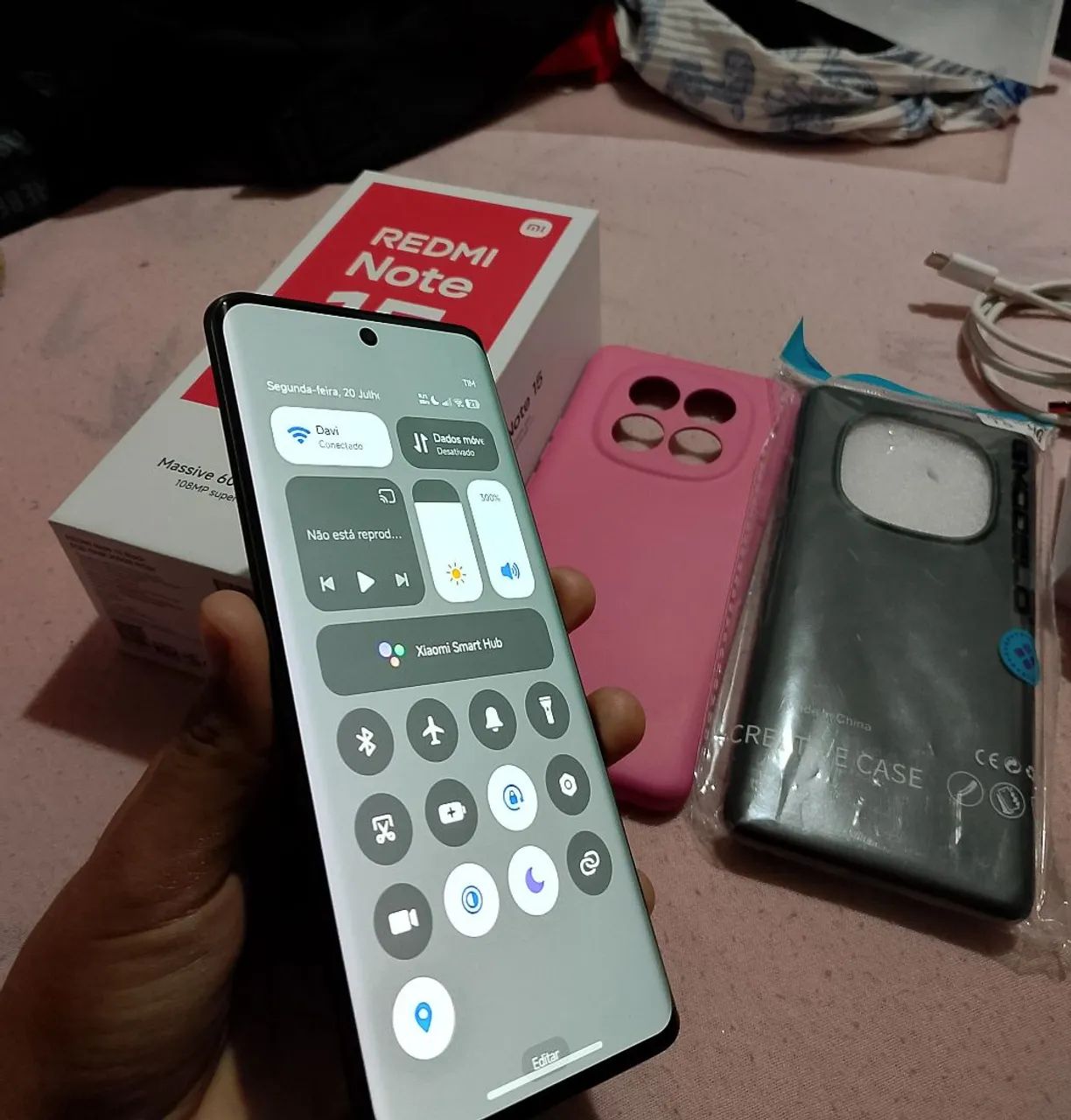 Redmi note 15 tela curvada 