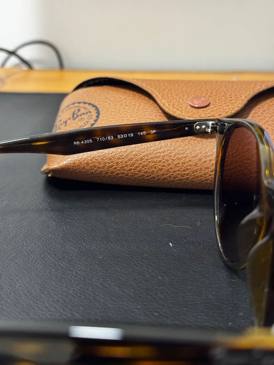 Óculos Rayban Marrom Polarizado - Foto 2