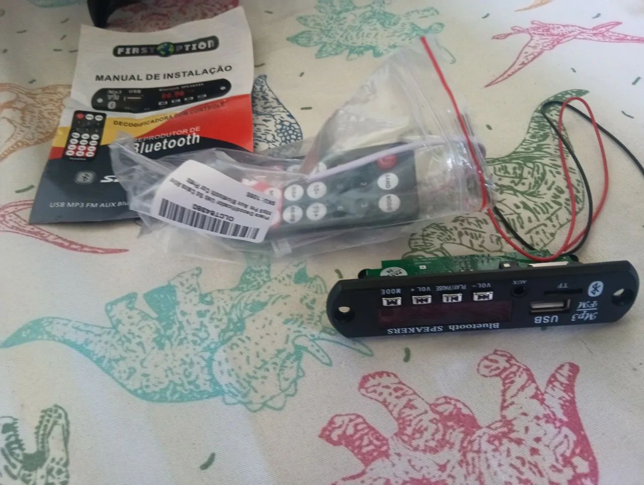 Placa decodificada para auxiliar módulo ou carro  - Foto 2