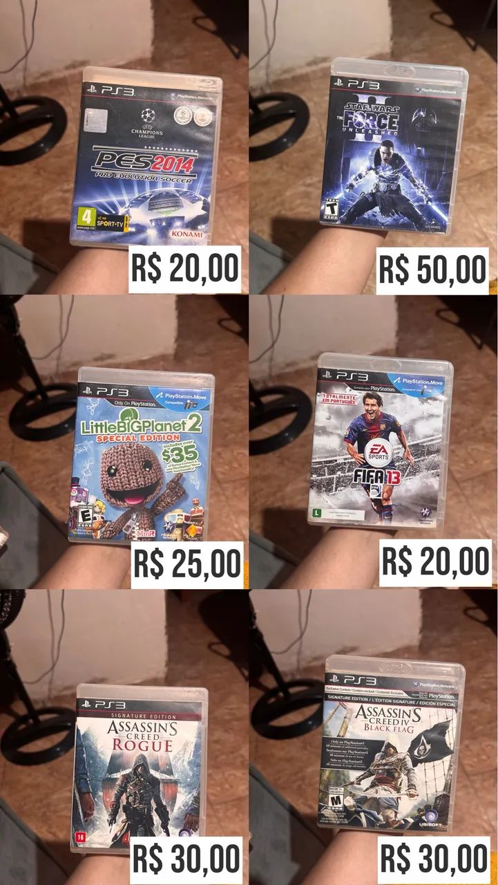 Jogos PS3  Mídia Física - Diversos títulos - Foto 3