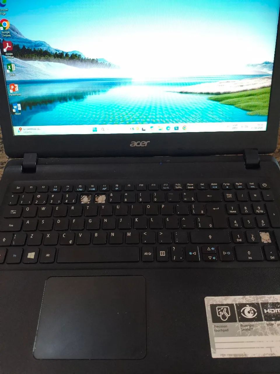 Notebook Acer i3 7th gen, 8gb ram com SSD  - Foto 3