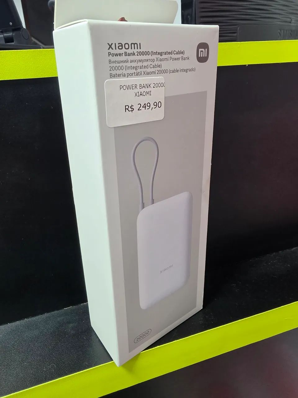 Power bank xiaomi 20000mah, novo (pocket) - Foto 2