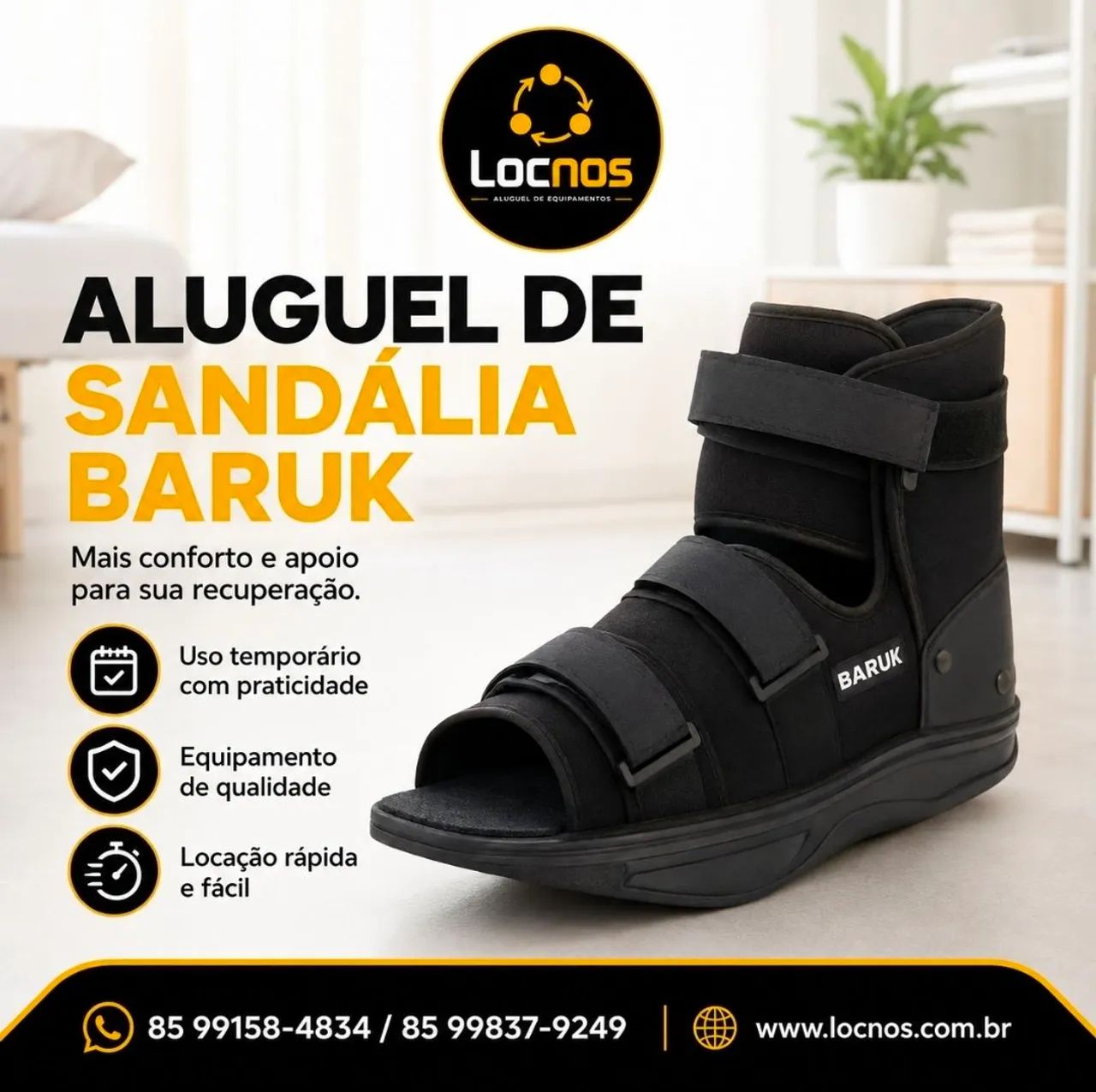Aluguel sandália augusta baruk 