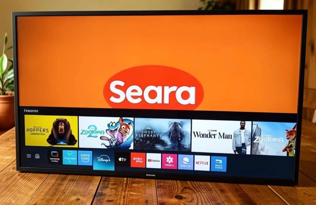 Smart tv nova de 43 4K Samsung  - Foto 4