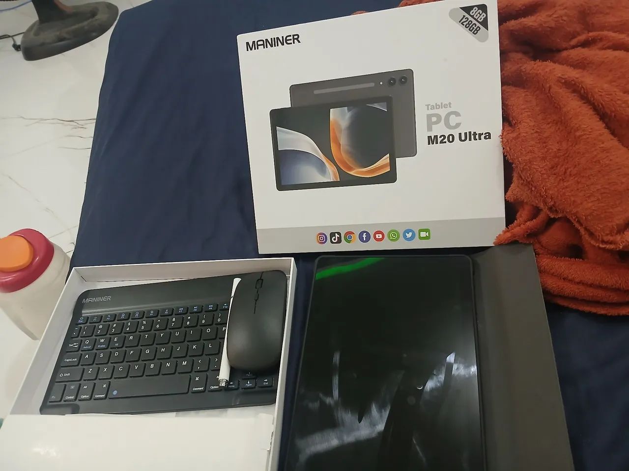 Tablet maniner pc completo com teclado e mouse - Foto 4