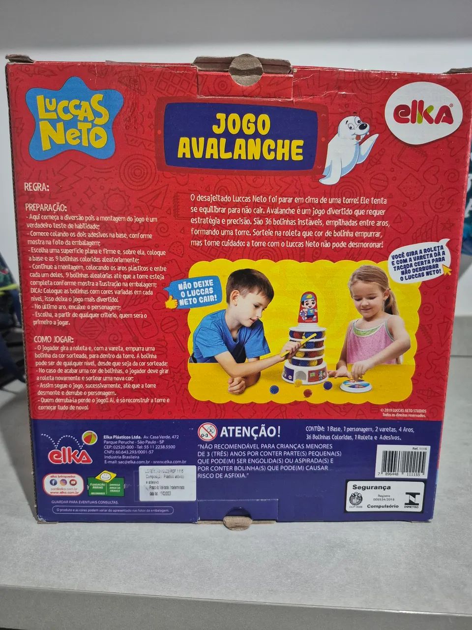 Jogo Avalance - Luccas Neto - Foto 2