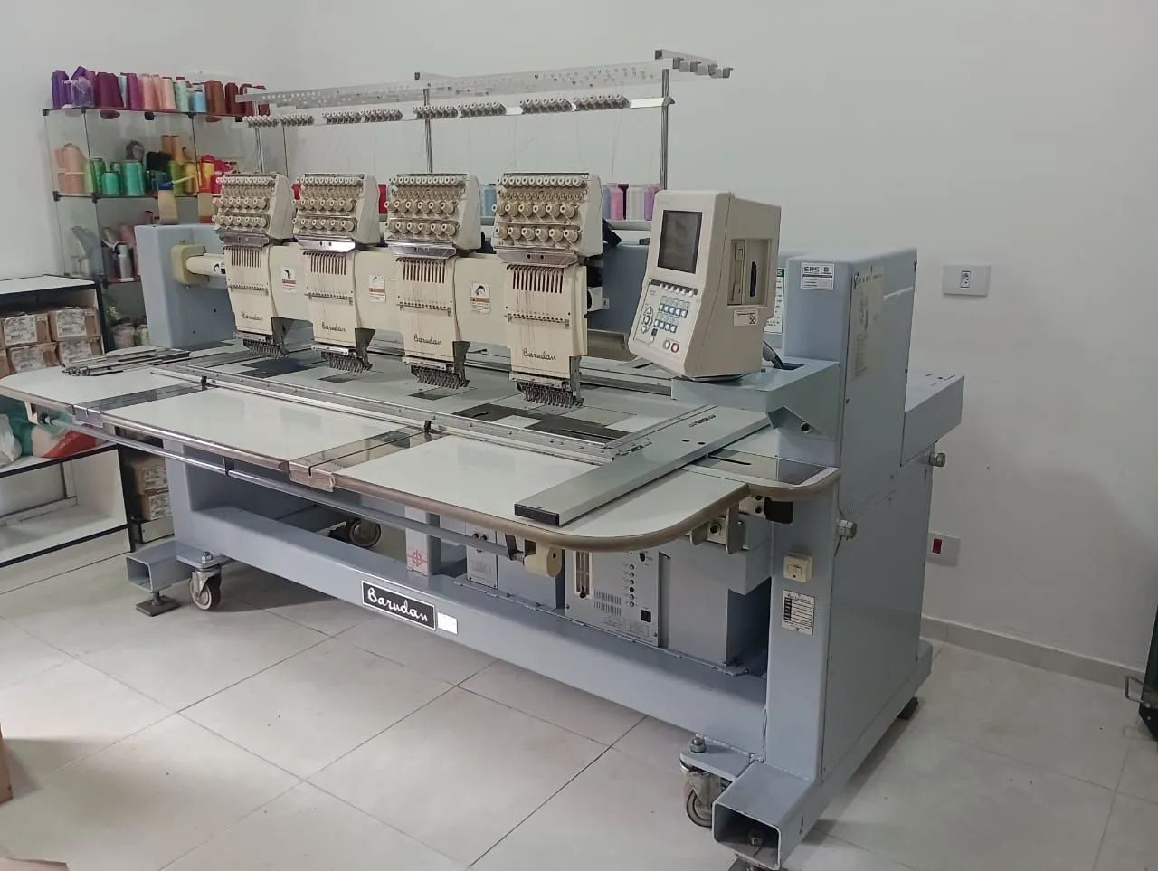 Máquina bordar barudan 4 cabeças  - Foto 4