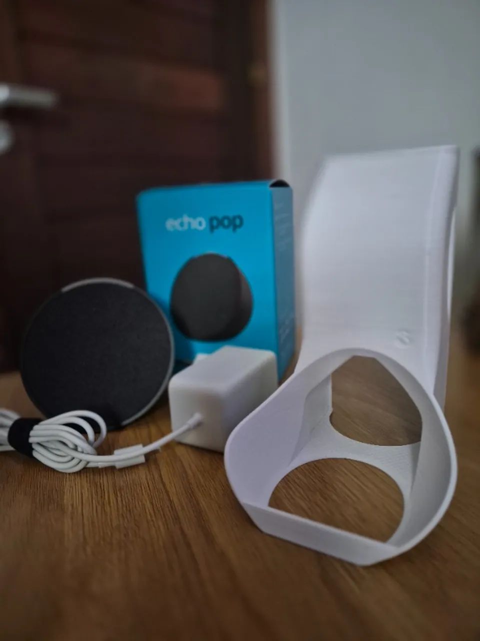 Echo Pop (Alexa) + Suporte de Tomada - Foto 2