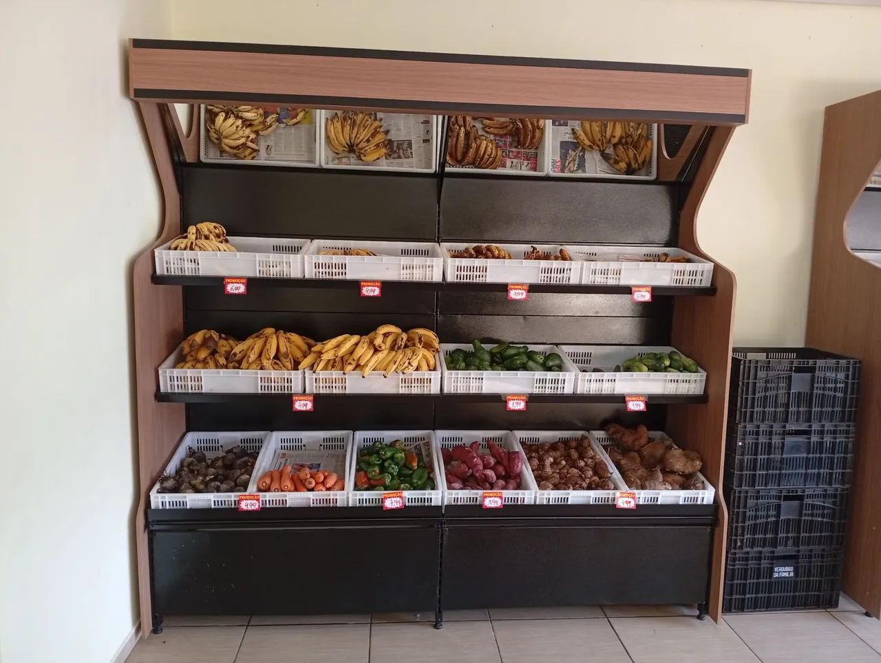 Bancas para verduras 