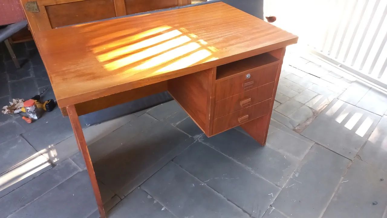 Mesa escritório retrô  - Foto 3