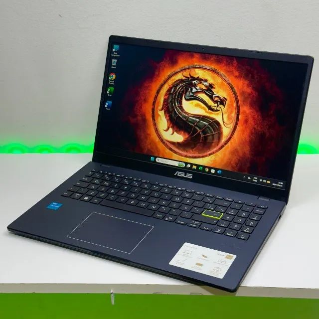 Notebook ASUS para trabalho e estudo: Intel Celeron | 120gb SSD | 4gb RAM | Tela de 15,6? - Foto 2