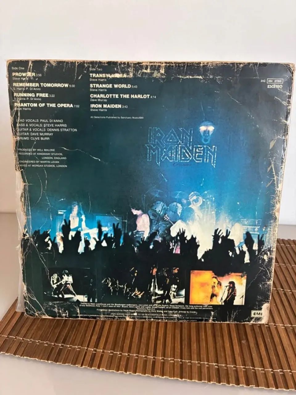 Vinil - Iron Maiden - Iron Maiden 190 R$