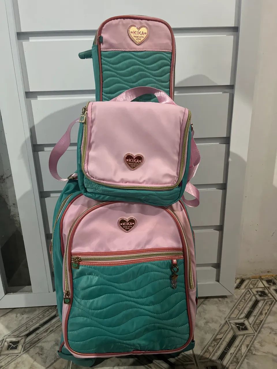 Mochila escolar rodinha