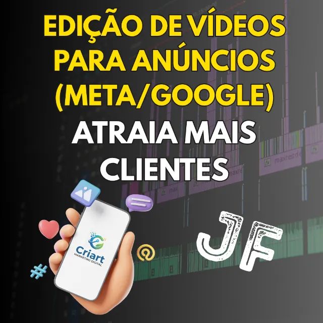 Editor de Vídeo para redes sociais e Google/Meta