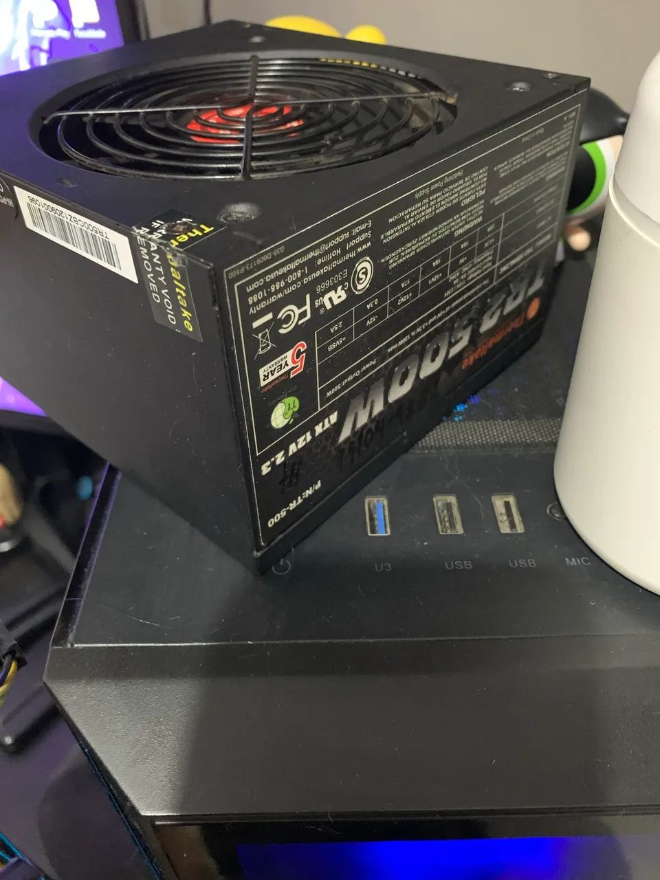 Fonte da Thermaltake 500W - Foto 4