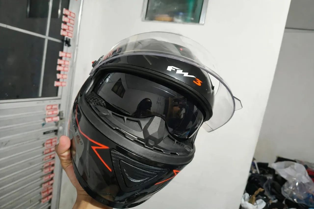 Capacete FW3 USADO  - Foto 2