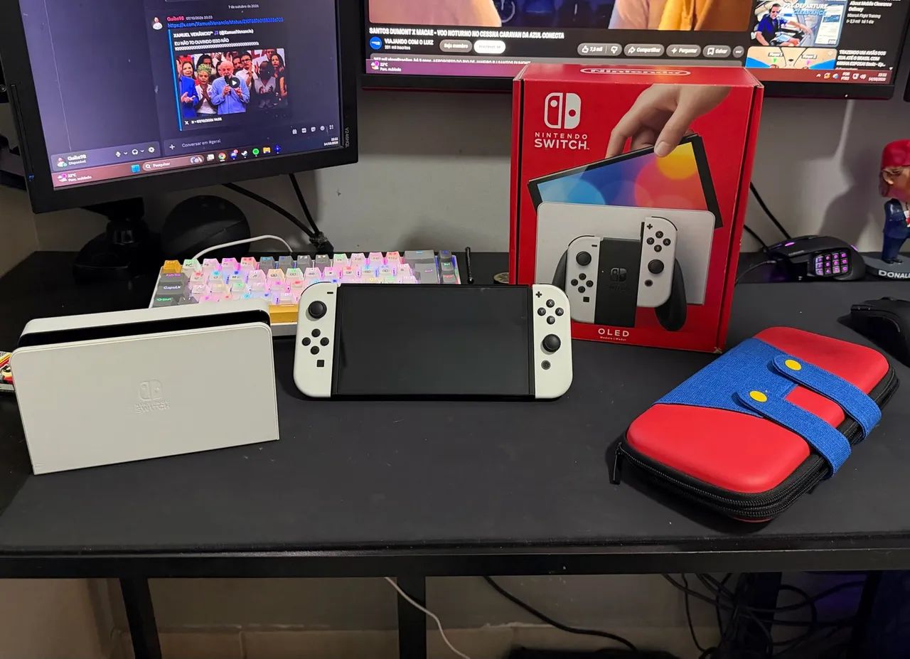 Nintendo Switch OLED DESBLOQUEADO 