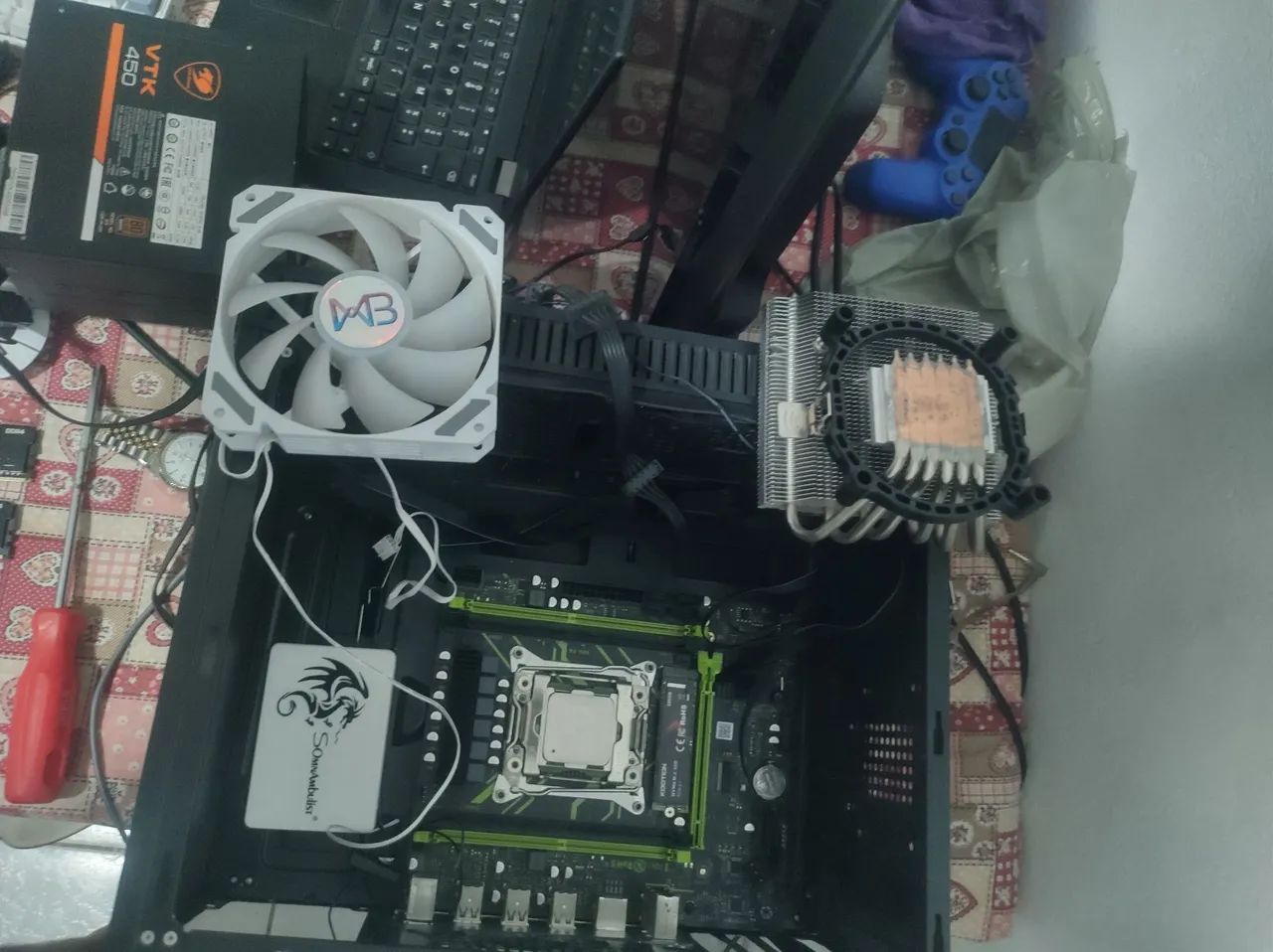 Kit com placa mãe 
