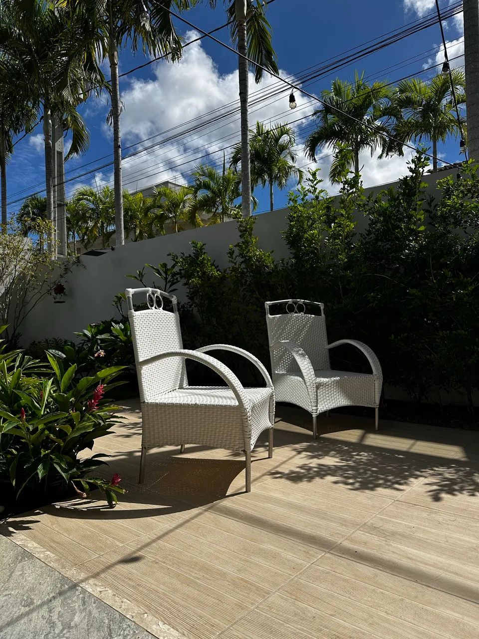 Conjuntos cadeiras área externa  - Foto 5