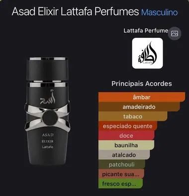 Perfume masculino árabe Asad elixir 100ml original Lattafa  - Foto 3